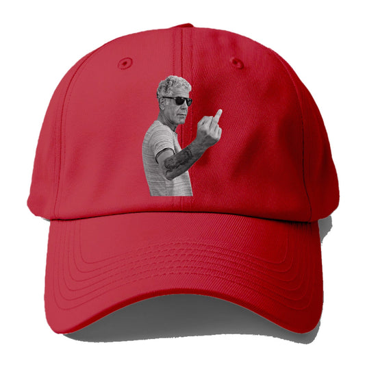 Anthony Bourdain Middle Finger Hat