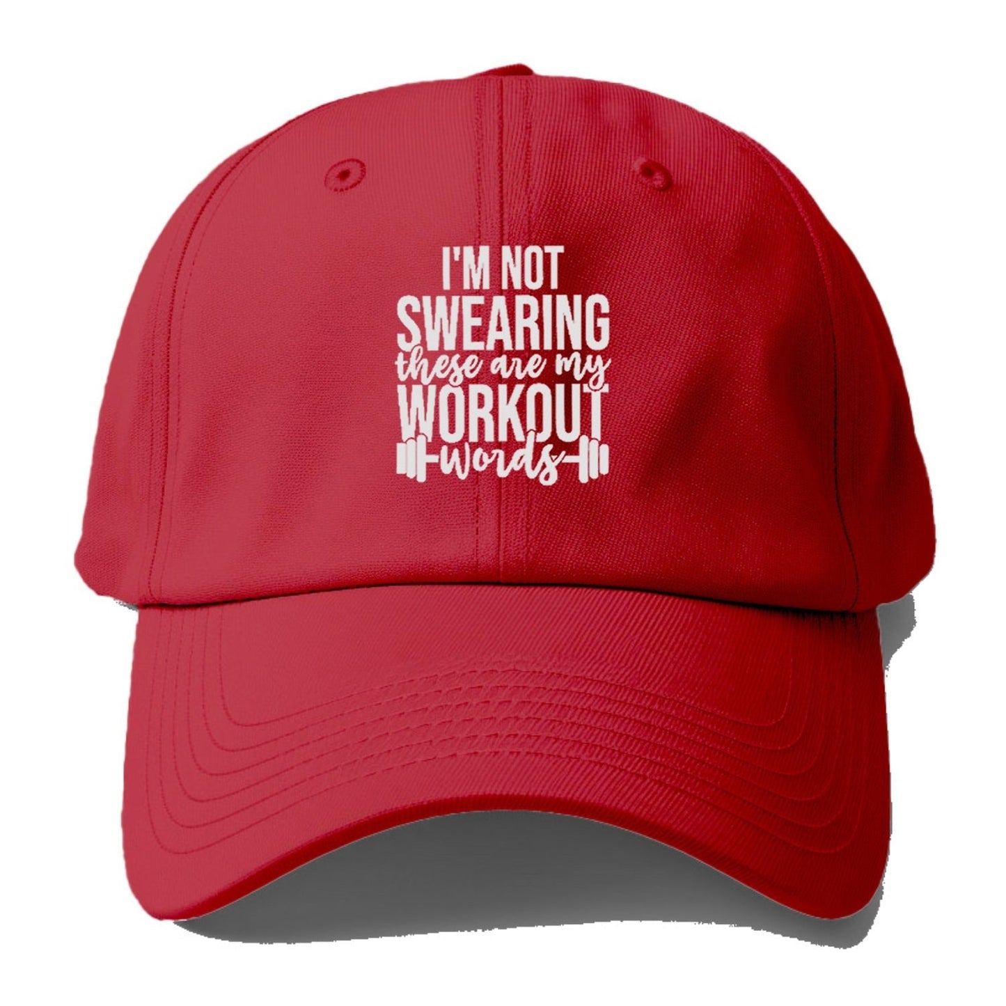 I'm Not Swearing These Are My Workout Words Hat