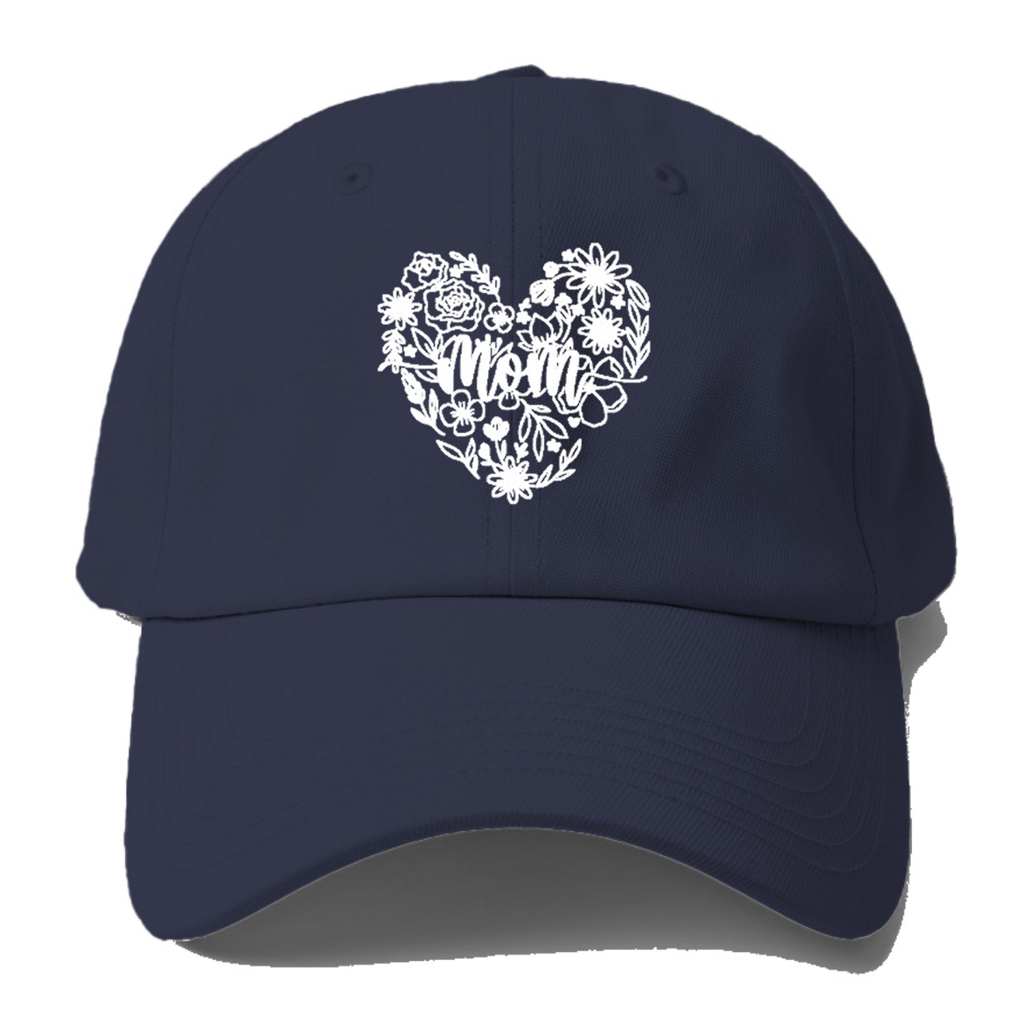 mom floral heart Hat