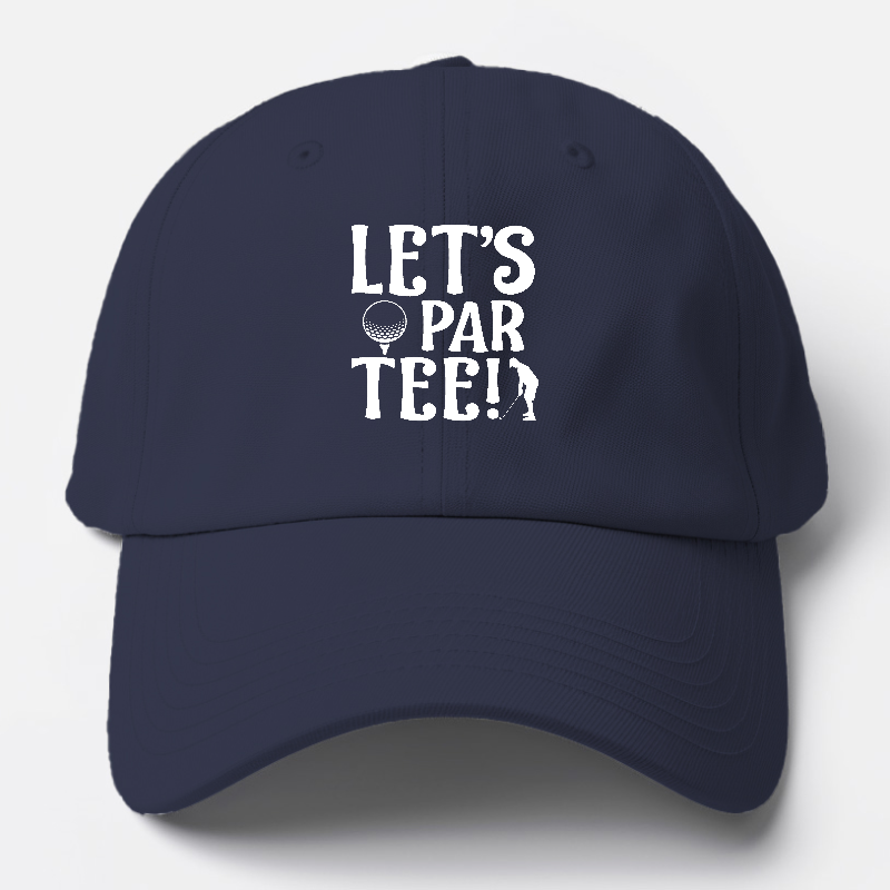 Let's par tee Hat