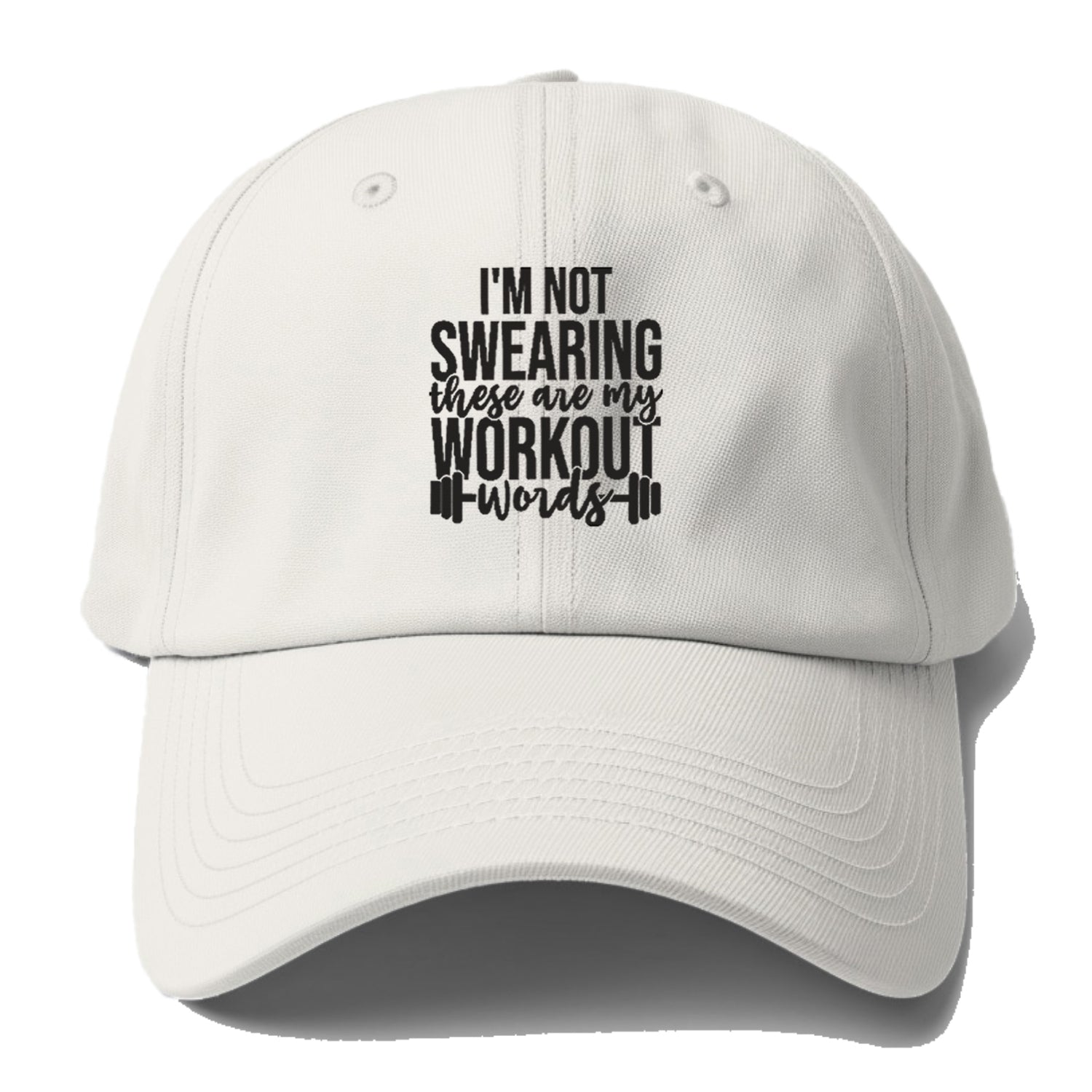 I'm Not Swearing These Are My Workout Words Hat