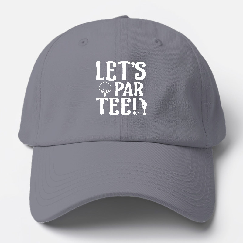 Let's par tee Hat