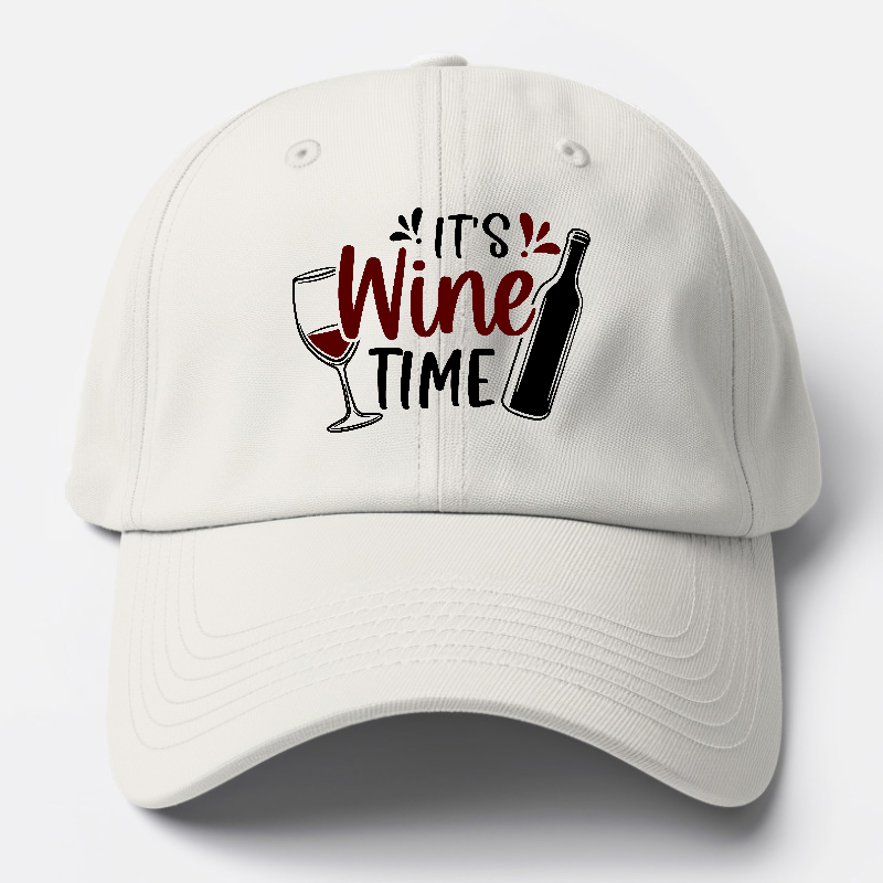 it's wine time Hat