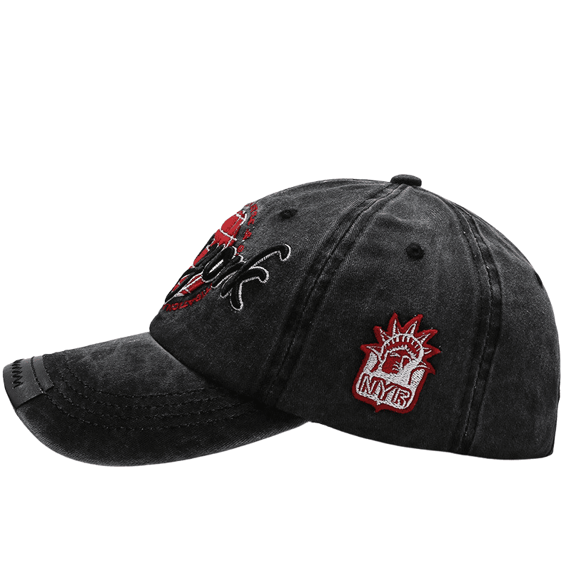 New York Letter Embroidery Adjustable Baseball Cap For Men and Women