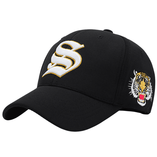 S Letter Embroidery Adjustable Baseball Cap For Men and Women